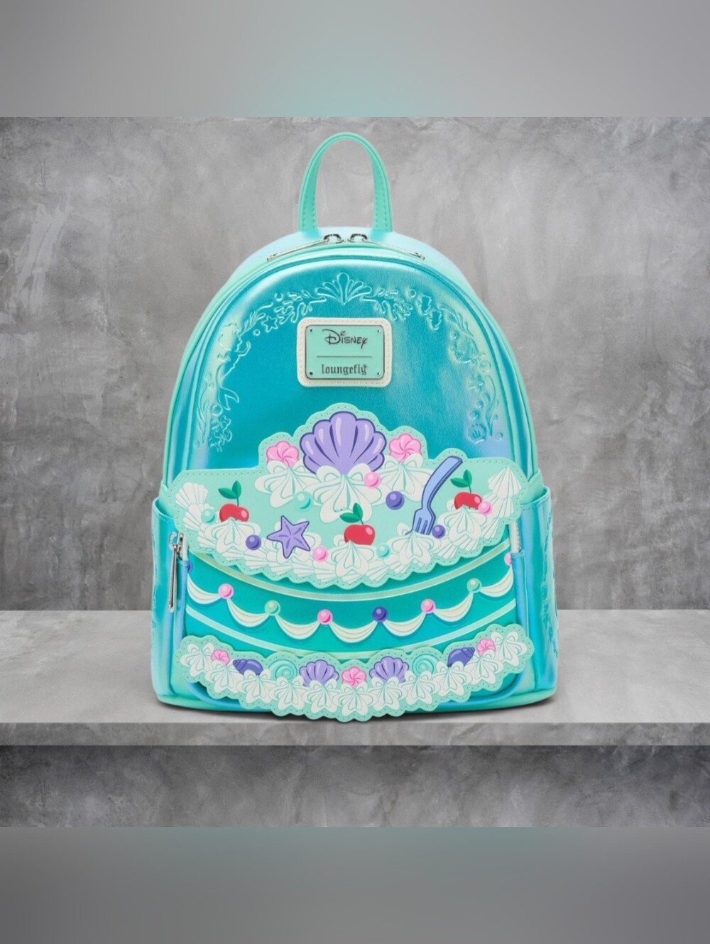 Loungefly Disney The Little Mermaid Ariel Cake Mini Backpack 🎂